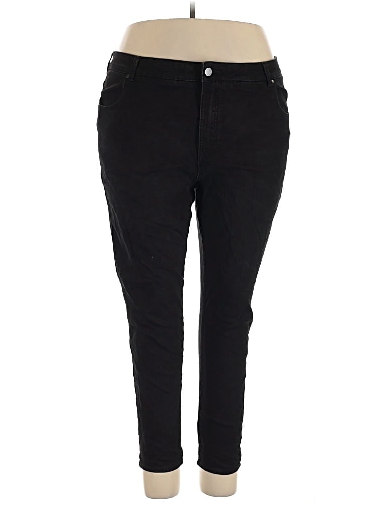 Pre-owned Universal Standard Jeggings In Black