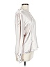 Nicola 100% Polyester Metallic Silver Long Sleeve Blouse Size 12 - photo 4