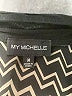 My Michelle 100% Polyester Black 3/4 Sleeve Blouse Size M - photo 7