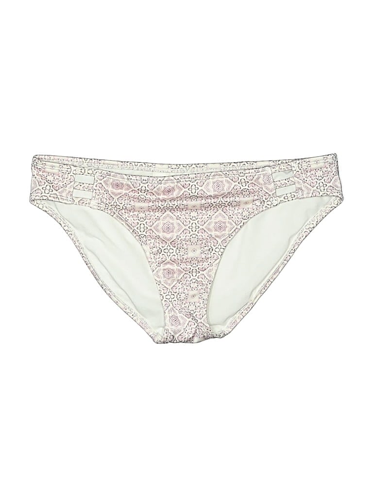 Pre-owned Athleta Swimsuit Bottoms In White