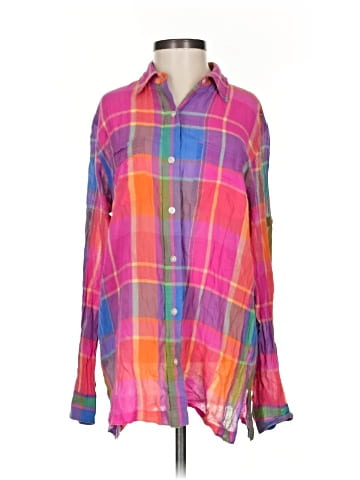 Lauren by Ralph Lauren Long Sleeve Button-Down Shirt (view 1)