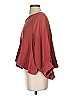 Akemi + Kin 100% Polyester Burgundy 3/4 Sleeve Top Size XS - photo 5
