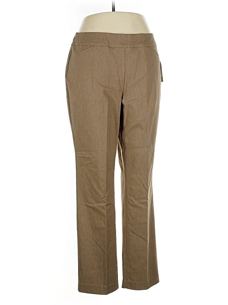 Pre-owned Talbots Outlet Casual Pants In Brown