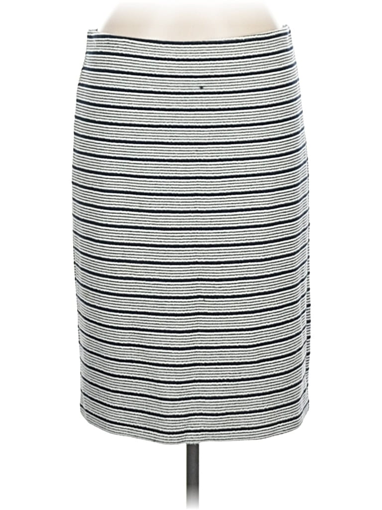 Pre-owned Ann Taylor Loft Casual Skirt In Gray