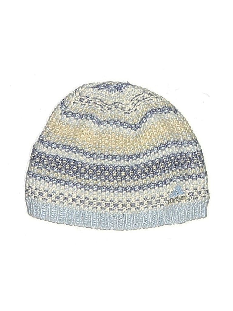 Pre-owned Adidas Originals Kids' Beanie Hat In Blue