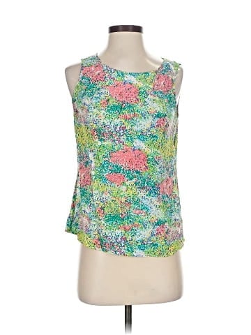 C. Wonder Sleeveless Silk Top (view 1)