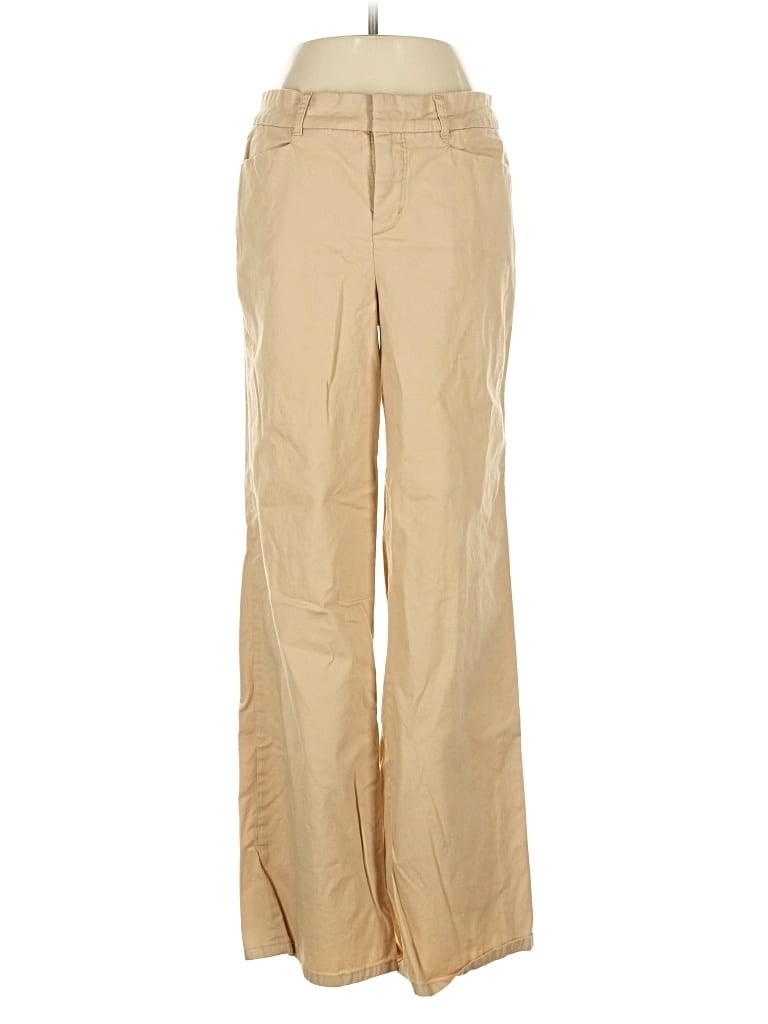Pre-owned Martha Stewart Khaki Pant In Brown