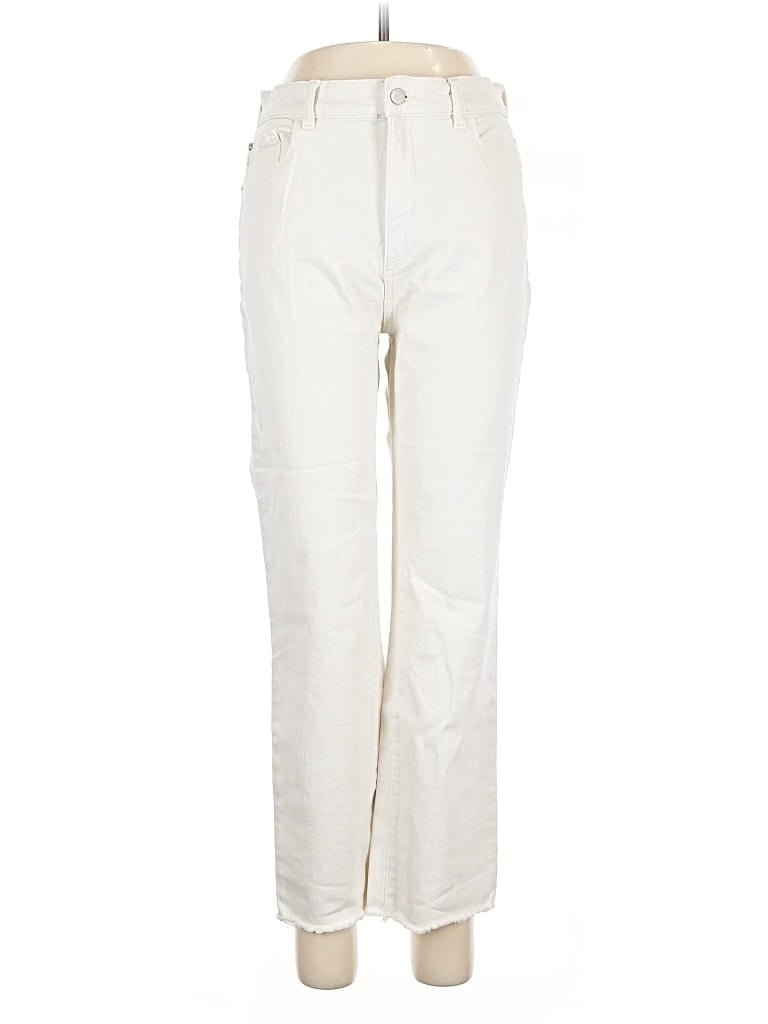 Pre-owned Dl1961 Casual Pants In White