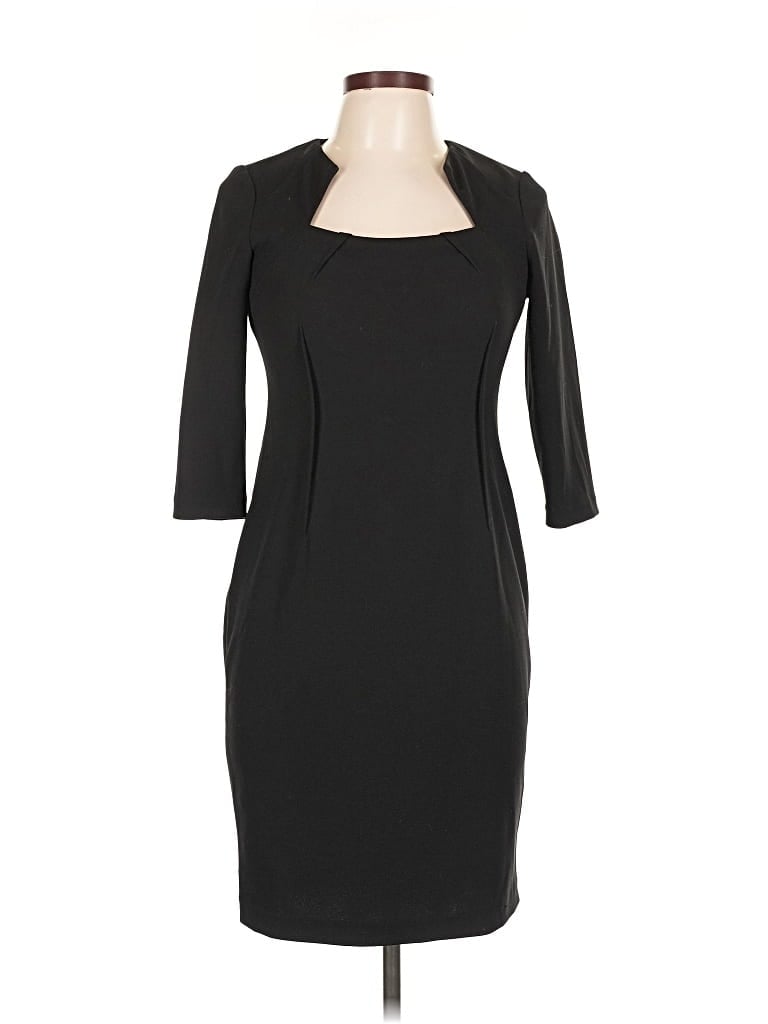 Pre-owned Calvin Klein Cocktail Dress In Black