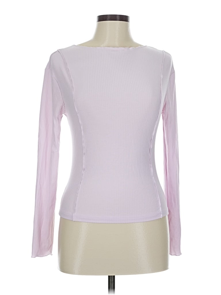 Pre-owned Unbranded Long Sleeve T-shirt In Pink