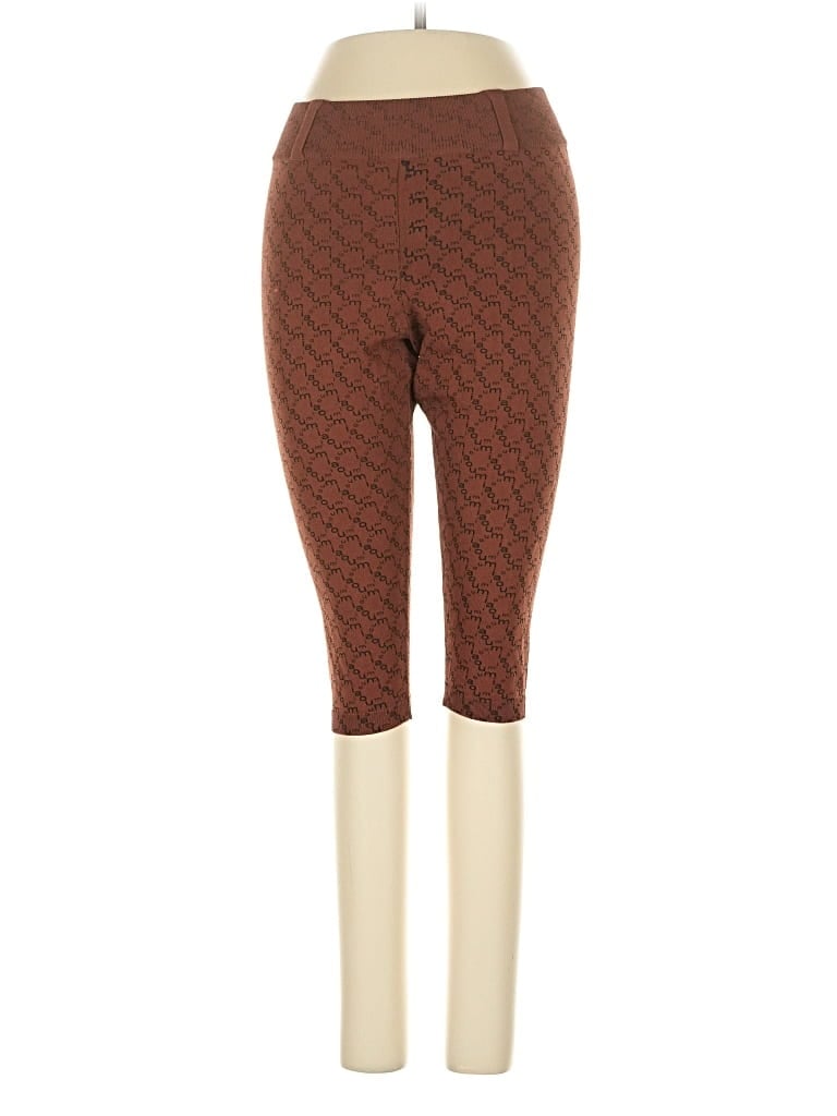 Pre-owned Miaou Leggings In Brown