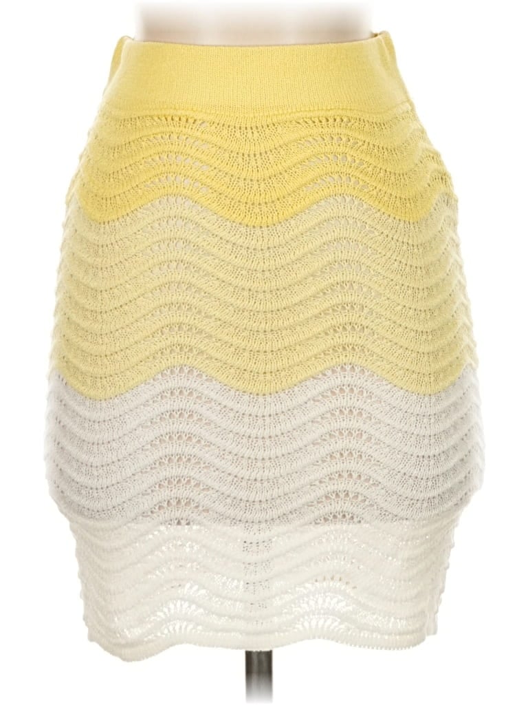 Pre-owned Na-kd Casual Skirt In Yellow