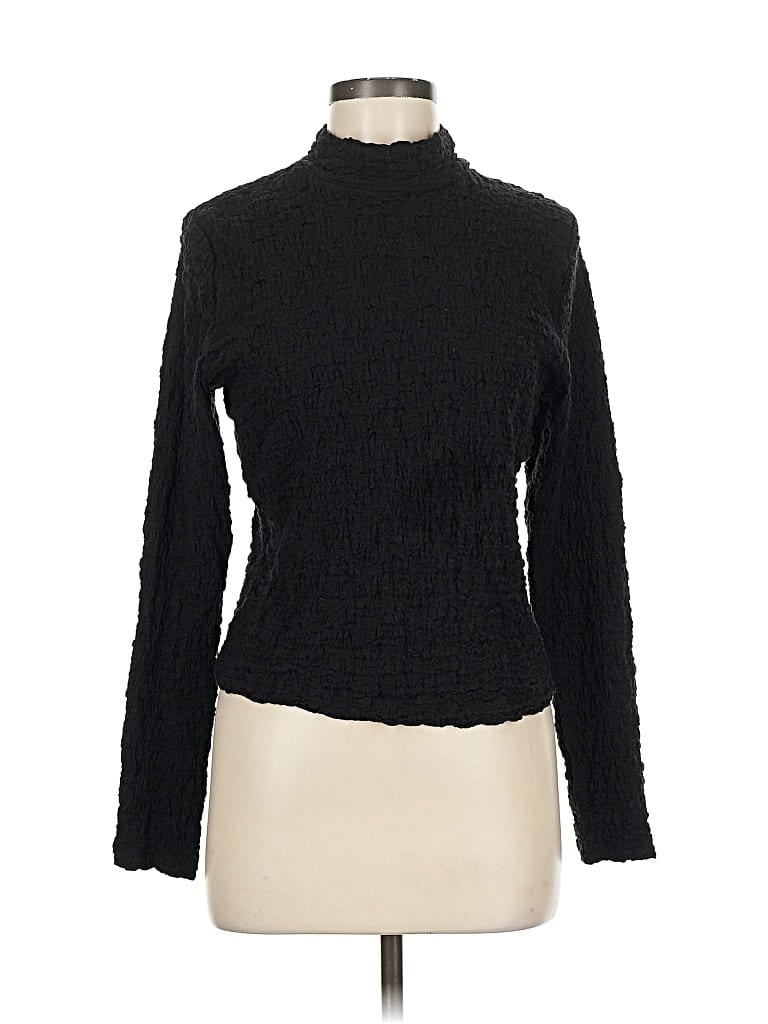 Pre-owned A New Day Turtleneck Sweater In Black