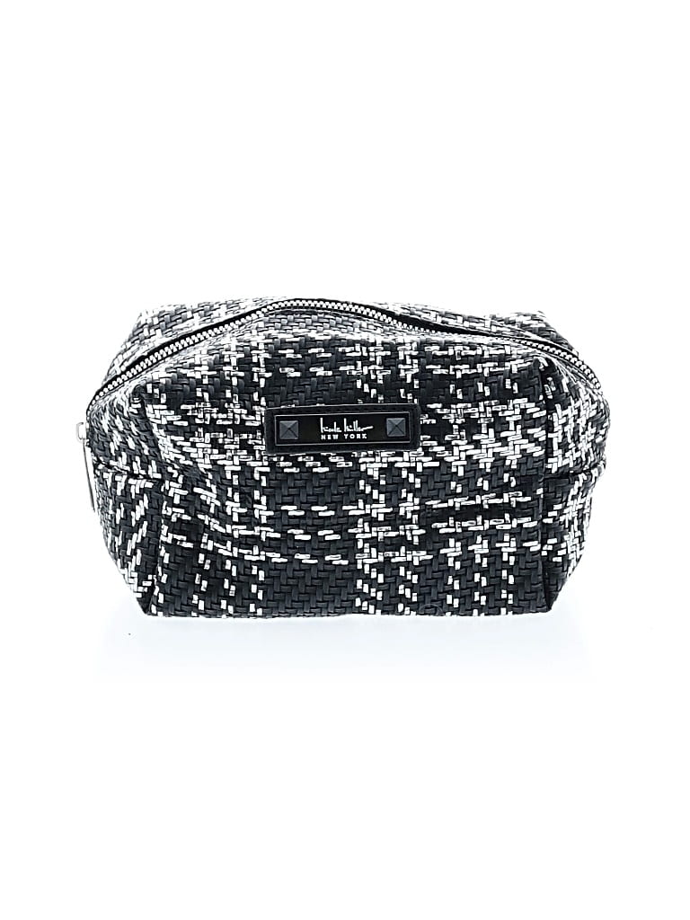 Pre-owned Nicole Miller Makeup Bag In Black