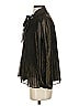 NANETTE Nanette Lepore 100% Polyester Black Gold Long Sleeve Blouse Size S - photo 5
