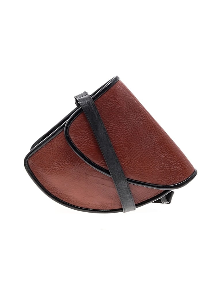 Pre-owned Unbranded Leather Crossbody Bag In Brown