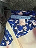 Leifnotes 100% Polyester Hearts Blue Romper Size 4 - photo 4