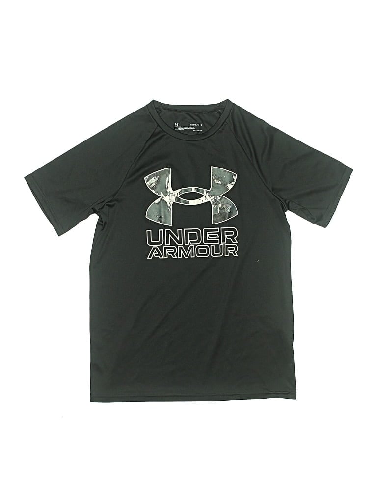 Pre-owned Under Armour Kids' Active T-shirt In Green