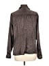 Pamela Dennis Animal Print Brown Long Sleeve Blouse Size L - photo 2