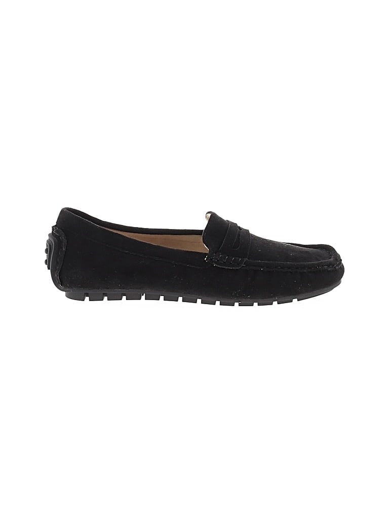 Pre-owned Assorted Brands Flats In Black