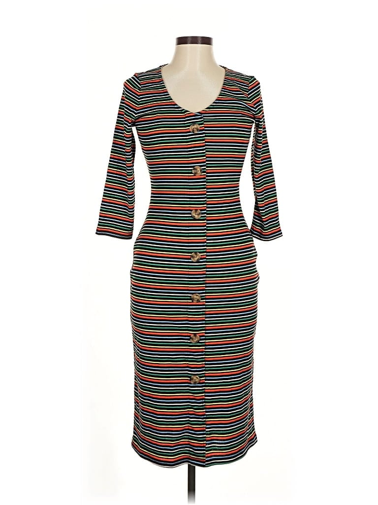 Pre-owned Ultra Flirt Casual Dress In Black