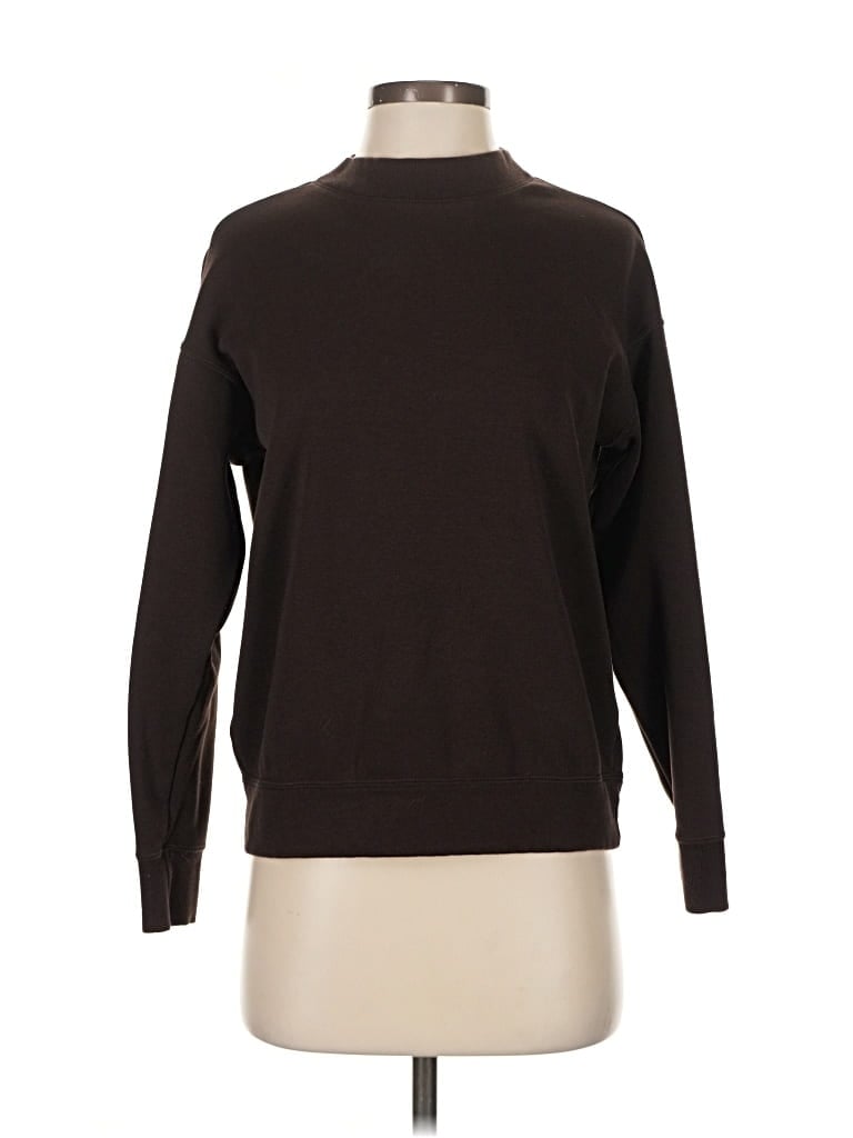 Pre-owned Uniqlo Turtleneck Sweater In Brown