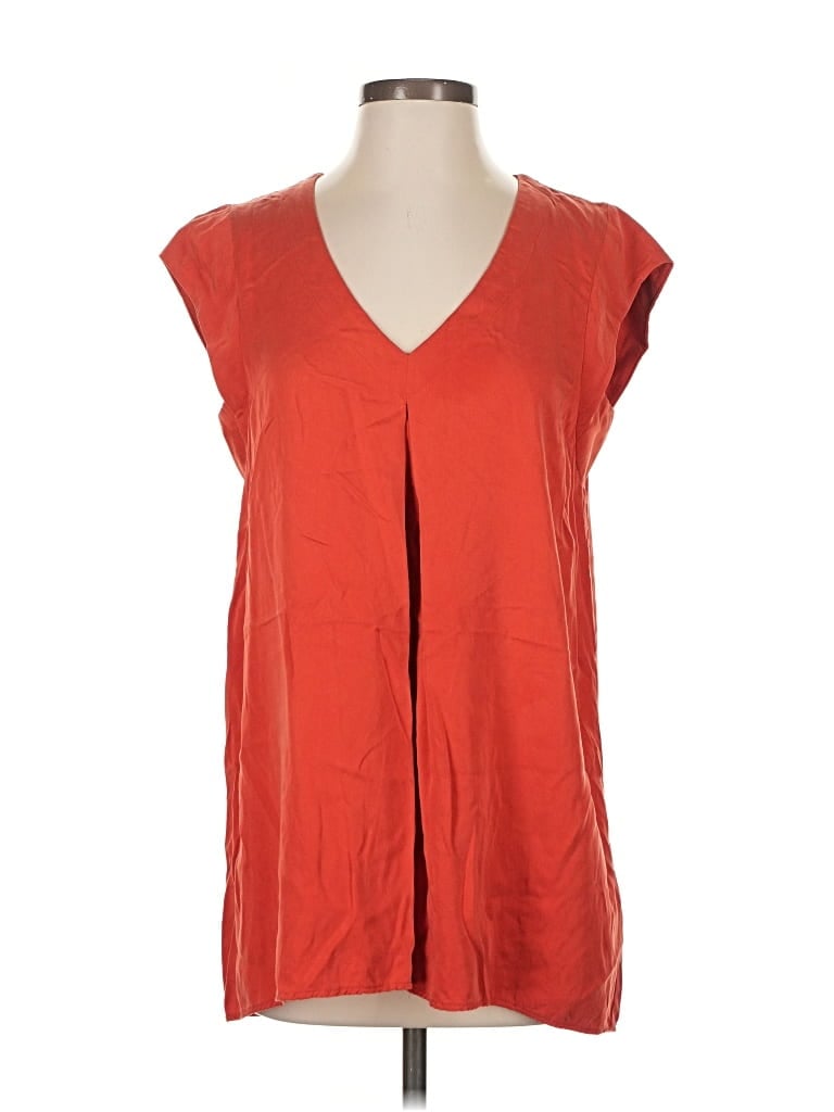 Pre-owned Maeve By Anthropologie Sleeveless Blouse In Red