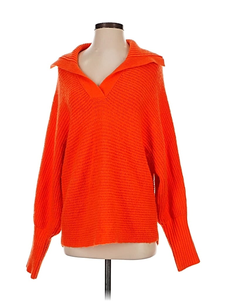 Pre-owned Thml Pullover Sweater In Orange