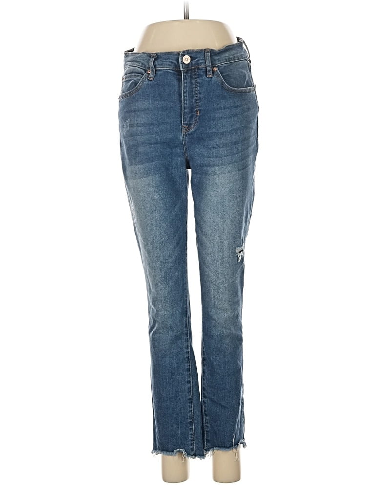 Pre-owned Nicole Miller Jeans In Blue