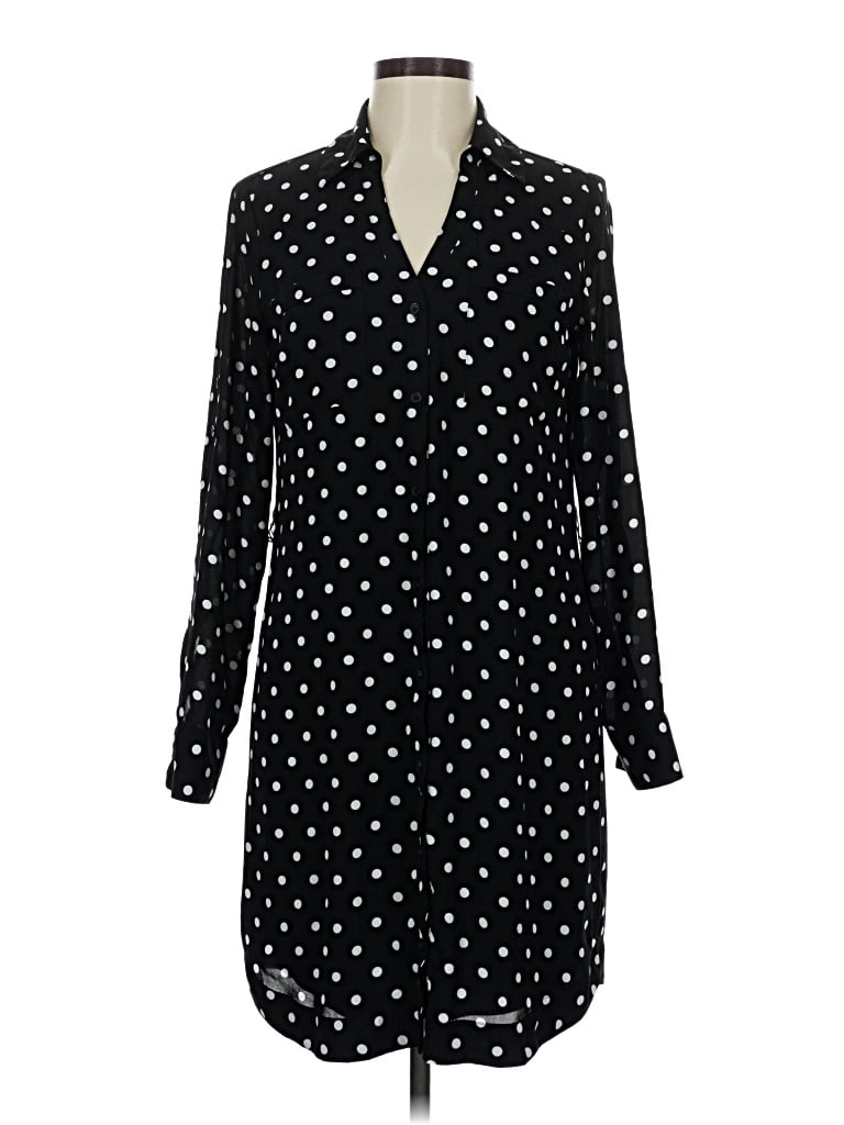 Pre-owned Express Outlet Casual Dress In Black