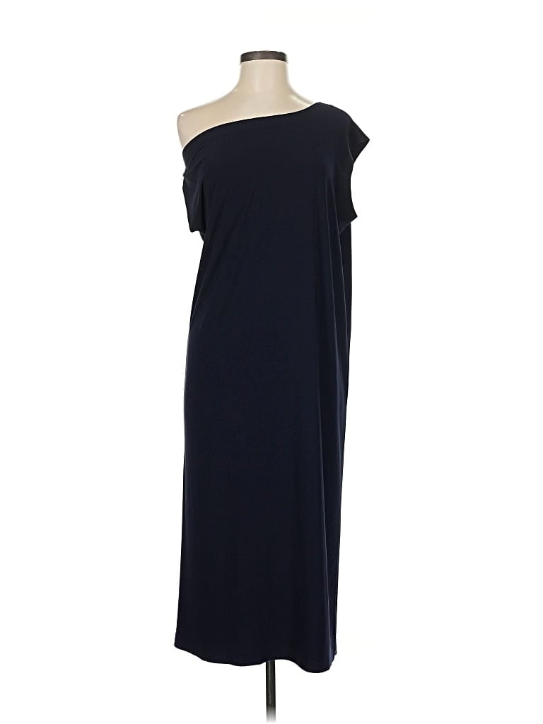 Pre-owned Norma Kamali Casual Dress In Blue