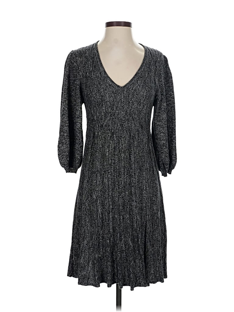 Pre-owned Max Studio Casual Dress In Gray