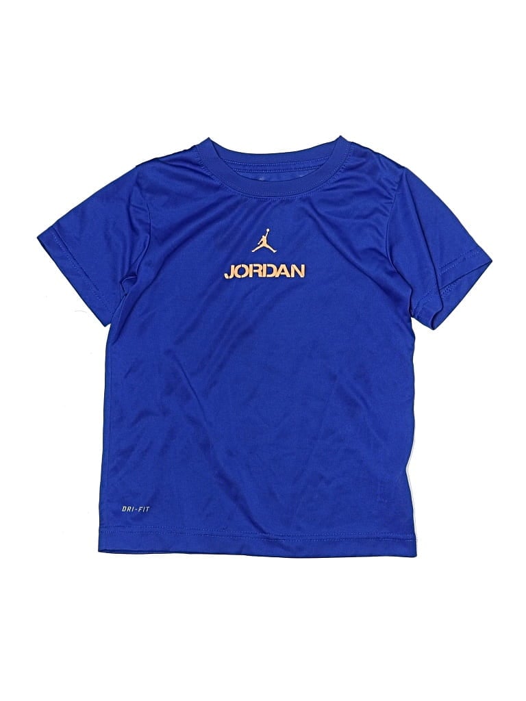Pre-owned Air Jordan Kids' Active T-shirt In Blue