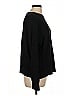 DKNY 100% Cotton Solid Black Pullover Sweater Size L - photo 4