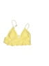 Cupshe Checkered-gingham Yellow Swimsuit Top Size S - photo 1
