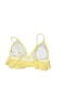 Cupshe Checkered-gingham Yellow Swimsuit Top Size S - photo 2