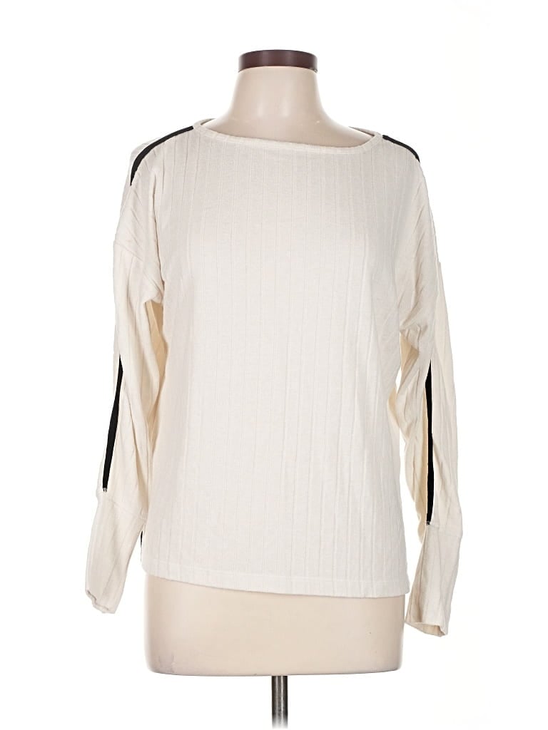 Pre-owned Nautica Pullover Sweater In White