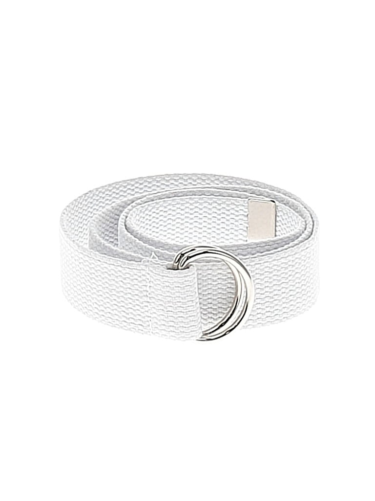 Pre-owned Unbranded Belt In White