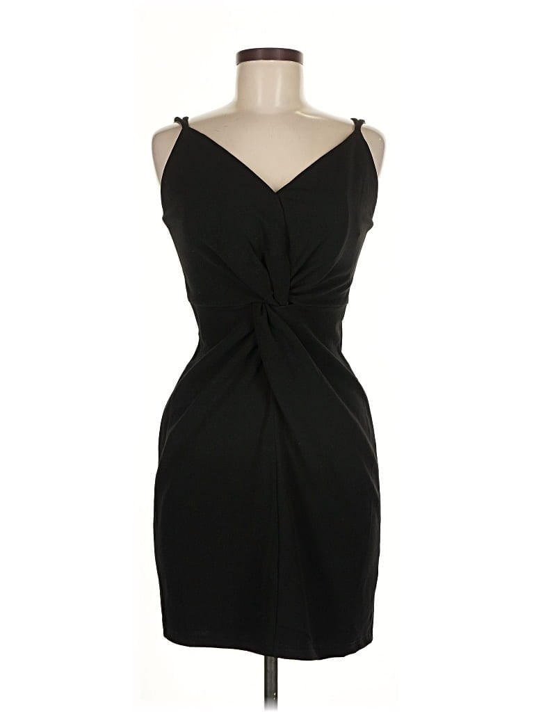 Pre-owned Lulus Cocktail Dress In Black