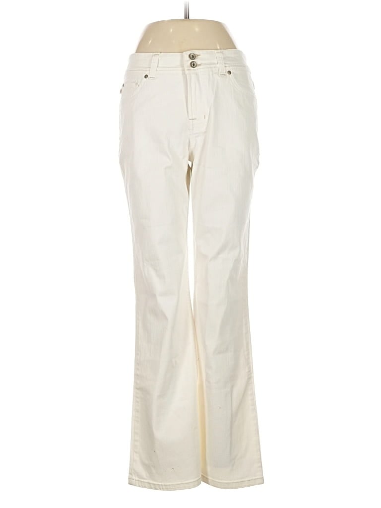 Pre-owned Bandolino Jeans In White