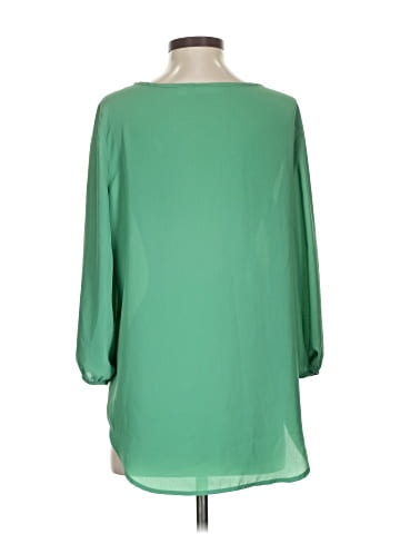 New York & Company 3/4 Sleeve Blouse (view 2)