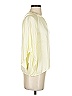 Stark X 100% Rayon Yellow 3/4 Sleeve Blouse Size XS - photo 4