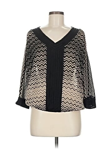 My Michelle 3/4 Sleeve Blouse (view 1)