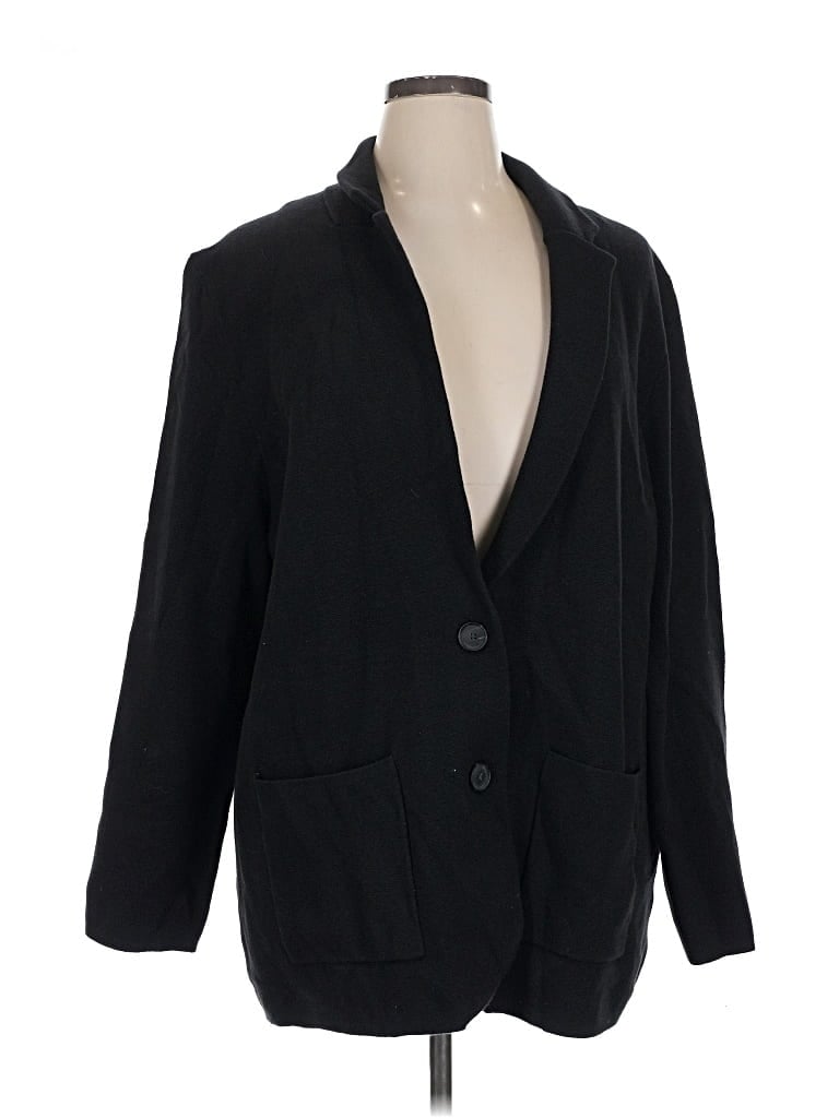 Pre-owned Gap Cardigan Sweater In Black