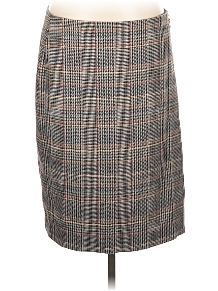 Pre-owned Calvin Klein Formal Skirt In Brown