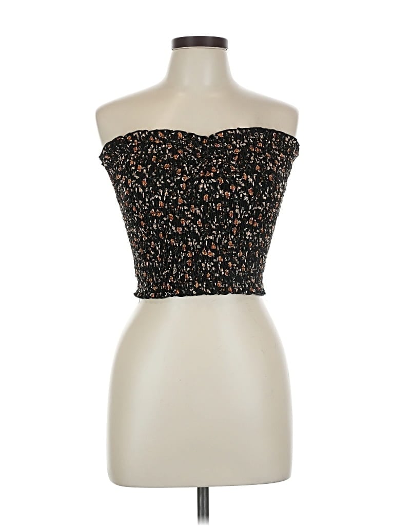 Pre-owned Urban Outfitters Tube Top Brown Strapless Neckline Tops