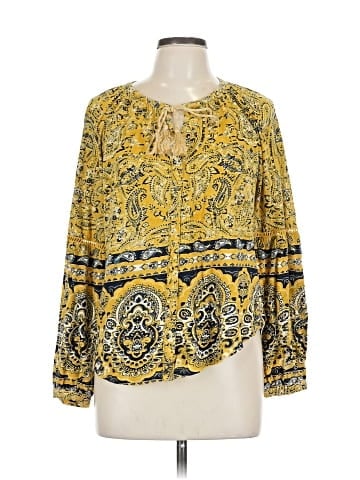 Lucky Brand Long Sleeve Blouse (view 1)