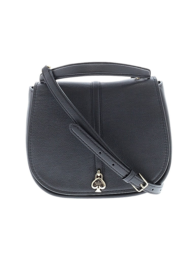 Pre-owned Kate Spade New York Leather Satchel In Black