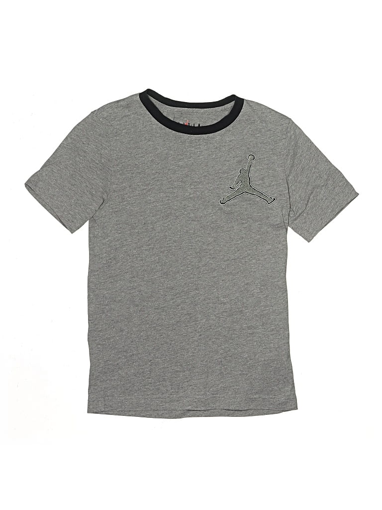 Pre-owned Air Jordan Kids' Active T-shirt In Gray