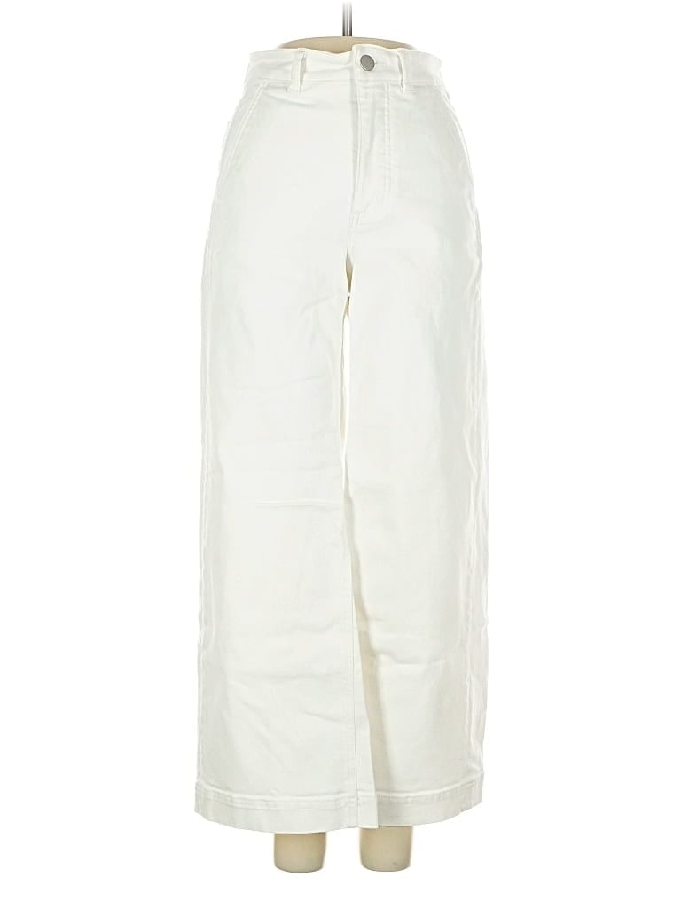 Pre-owned Everlane Jeans In White